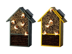 SOLAR WOODEN INSECT HOUSE